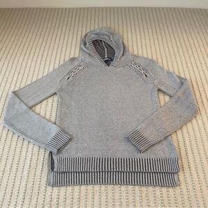 Freshman Light Gray Hooded Sweater - Soft - Girl’s Large 12 - 14